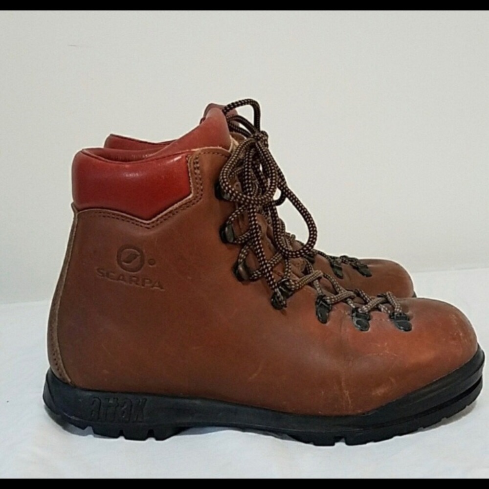 SCARPA Vintage Hiking Boots Made in Italy